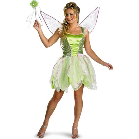 - Adult Deluxe Tinker Bell Costume Disguise 6550