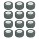 thumbnail image 1 of 12 paquetes de venda cohesiva elástica 1 pulgada x 5 yardas cinta atlética autoadhesiva transpirable gris, 1 of 5