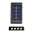 thumbnail image 7 of Solar Powered Up and Down Wall Washing Light, Waterproof Outdoor Sconce Lamp, Auto Lighting Decor for Courtyard Wall, Balcony Fence, Staircase and Residential Yard Night Landscape Lighting, 7 of 7