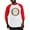 Red/White, variant on CafePress - Graduate Vintage Baseball Jersey - Cotton Baseball Jersey, 3/4 Raglan Sleeve Shirt