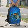 thumbnail image 6 of Finding Nemo Backpack, Large Capacity Laptop Backpack, Durable Water-Resistant Daypack, 17.3x12.2x5.5 Inch, 6 of 8