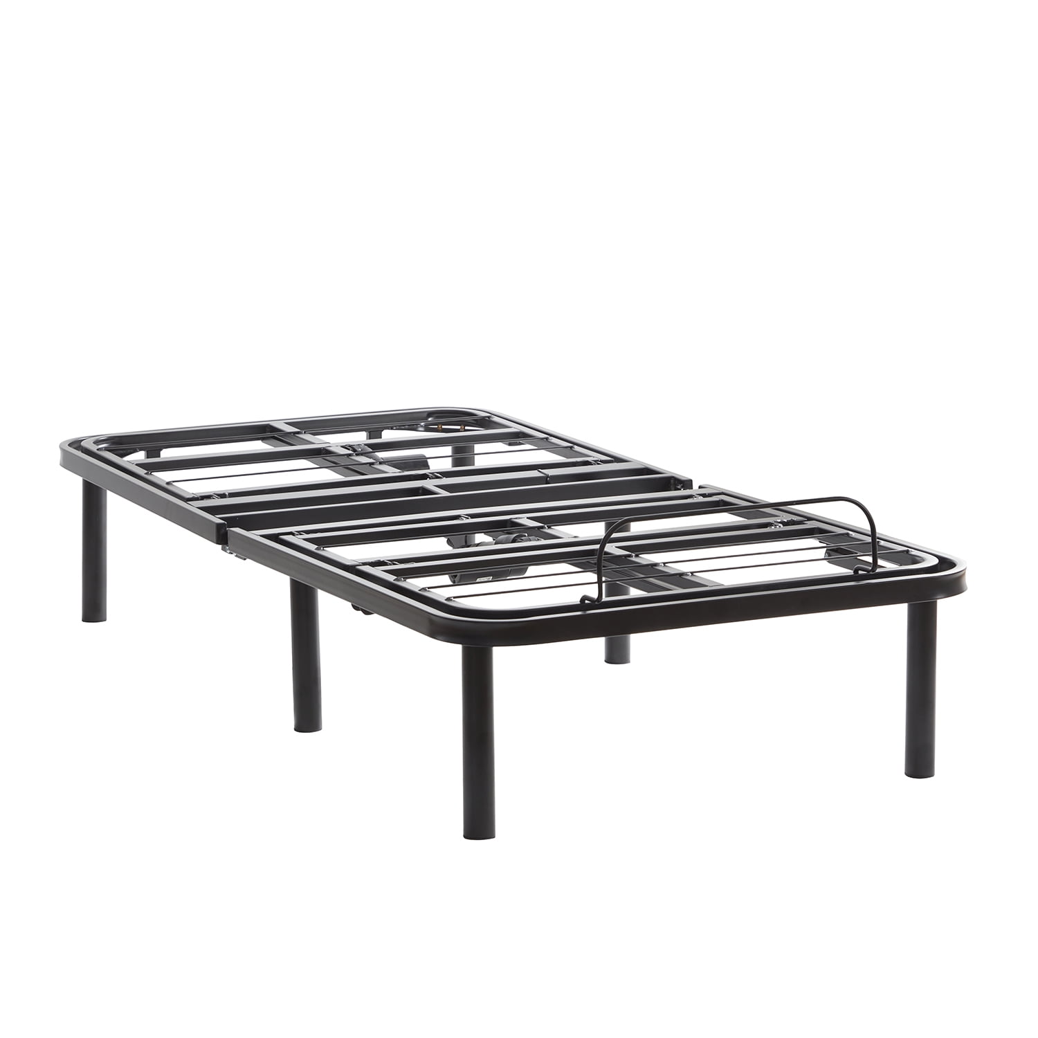 Clara Clark Basic Adjustable Bed Base, Twin XL Size Bed Frame, Motorized Head and Foot Incline, Adjustable Bed Frame, Wireless Remote, Fast & Easy Assembly