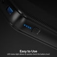 thumbnail image 5 of SABRENT 20000 mAh USB C PD Power Bank Portable Charger with Quick Charge 3.0 USB (PB-Y20B), 5 of 9