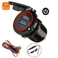 thumbnail image 2 of Retrofit Mobile Phone Charger Durable Multifunctional Easy To Install 12-24v Voltage Vehicles Car Accessories Portable Universal Style C, 2 of 6