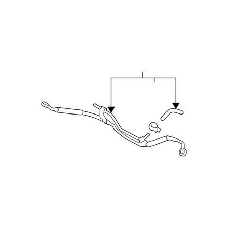 Genuine OE Mazda Pressure Hose - TD11-32-420G