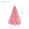 thumbnail image 5 of Árbol de Navidad Jardimex Rosa 1.6 Metros 650 Ramas Pino Navideño, 5 of 5