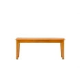 thumbnail image 2 of Boraam 36136 Shaker Dining Bench - Oak Finish, 2 of 7