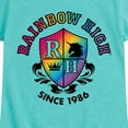 thumbnail image 3 of Rainbow High - School Crest - Toddler And Youth Girls Short Sleeve Graphic T-Shirt, 3 of 5