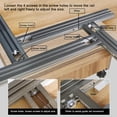 thumbnail image 4 of Riel Guía De Fresado, Carril Guía Ajustable De 500 Mm Para Máquina De Corte Que Se Desliza Suavemente Para Proyectos De Bricolaje, 4 of 7