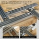 thumbnail image 4 of Carril Guía De Fresado, Carril Guía Para Máquina Recortadora De aleación De Aluminio De Fácil Bloqueo De 500 Mm Para Proyectos De Bricolaje, 4 of 7