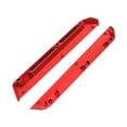 thumbnail image 4 of Almencla 2Pcs 1/12 RC Car Chassis Mud Guards Side Trails Bar DIY Modified Professional Aluminum Alloy Upgrade for Wltoys 124018 124007 Red, 4 of 8