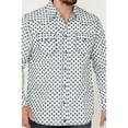 thumbnail image 3 of Moonshine Spirit Men's Southwestern Geo Print Long Sleeve Snap Western Shirt - MSSU22W25, 3 of 4