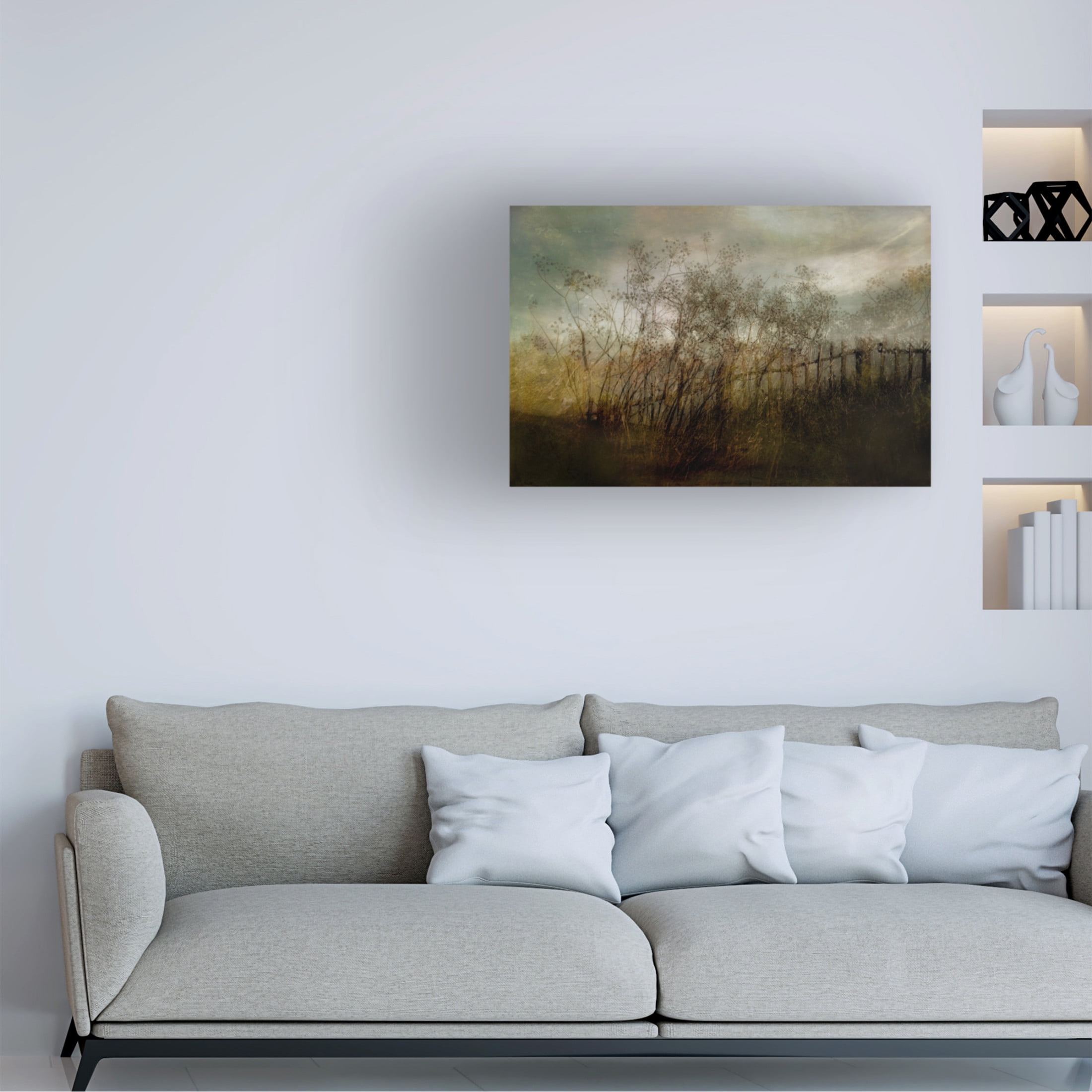 Canvas Wall Art - Nel Talen 'Old Dream' Wall Art for Living Room, Bedroom, or Office D?cor by Trademark Fine Art - 47 x 30 Inches