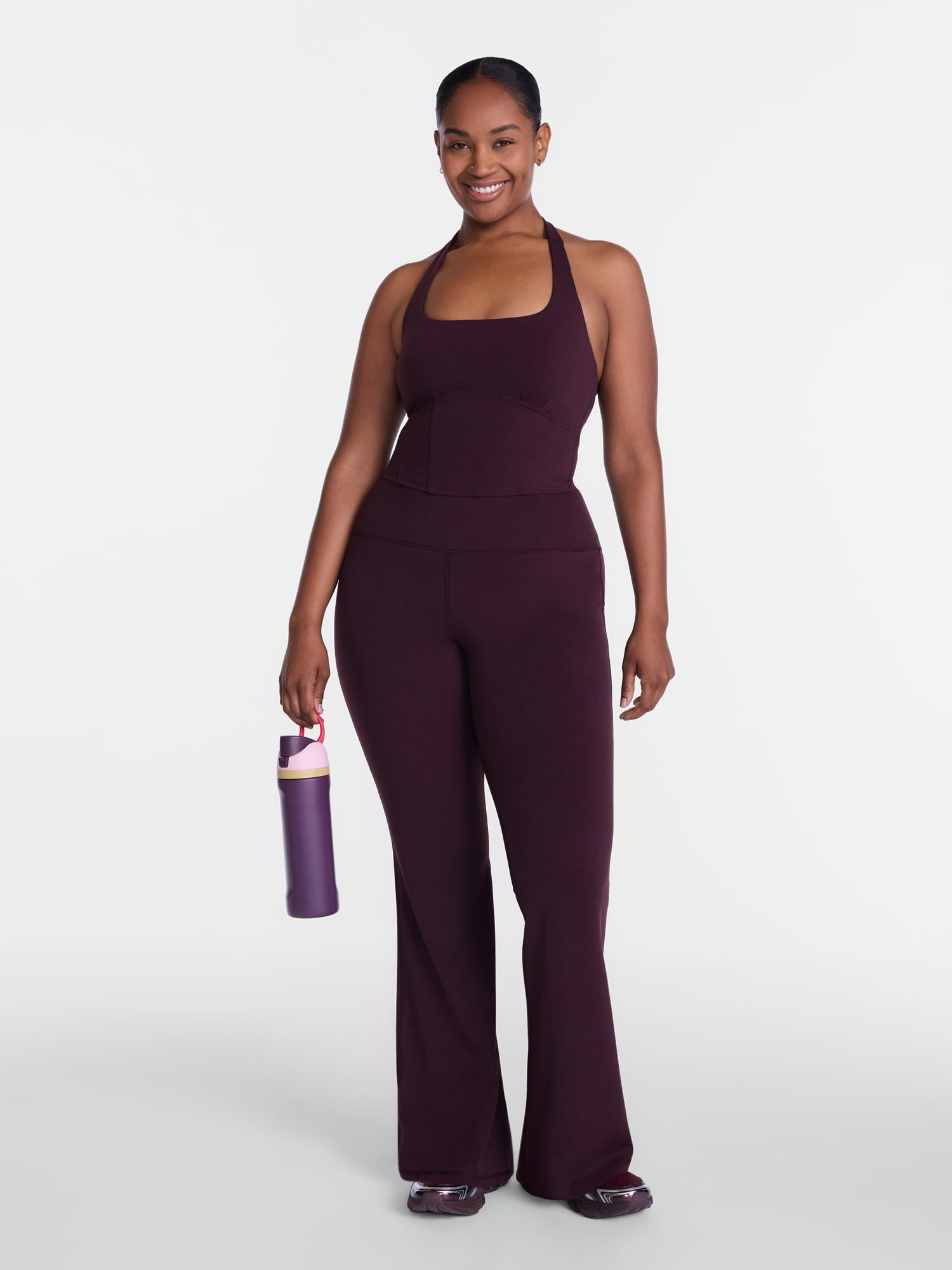 Avia Women's and Women's Plus SoftSculpt Core Flare, Size XS-4X