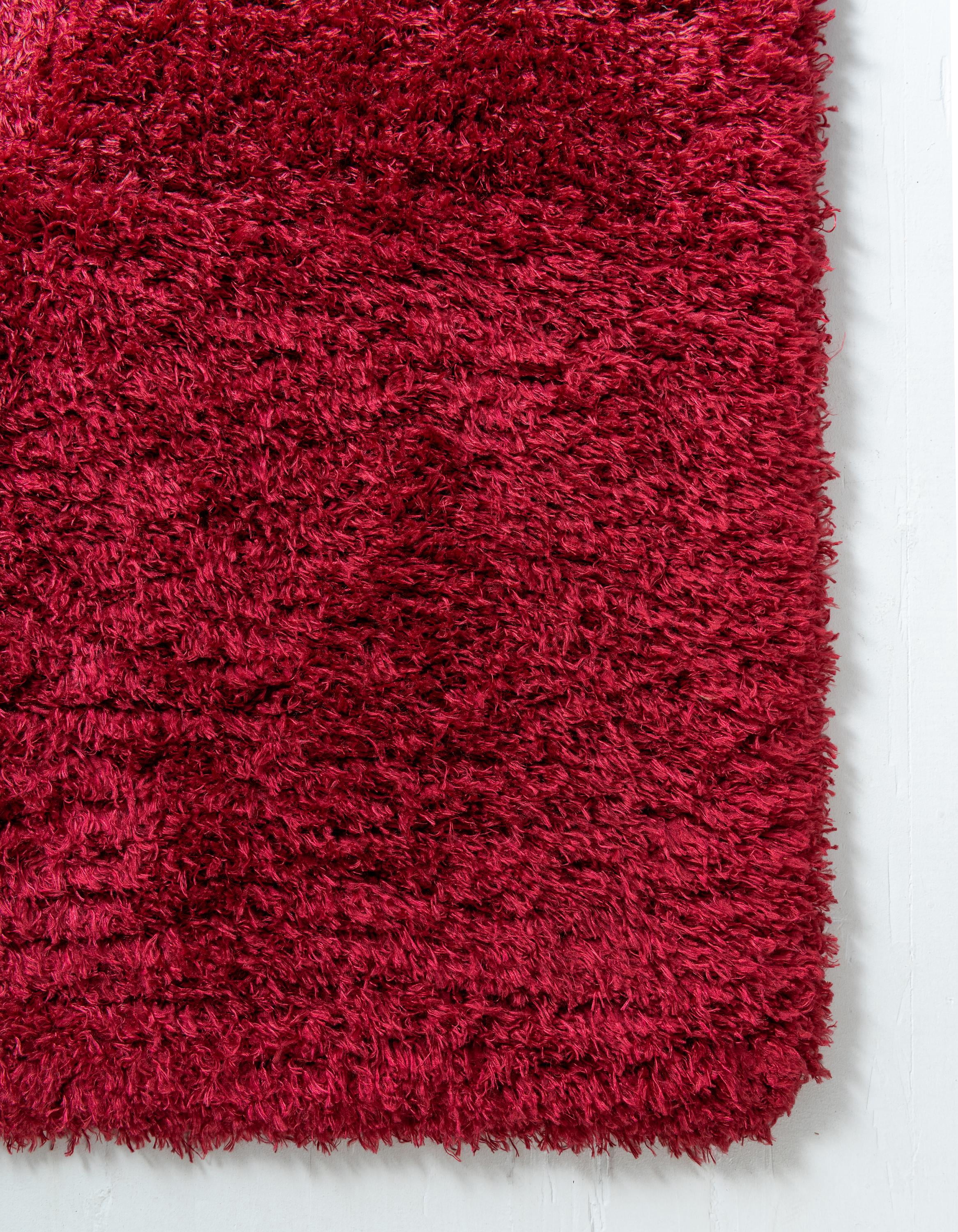 Unique Loom Marilyn Monroe Opulence Shag Collection Area Rug - (5' 1" x 8' Rectangle Lipstick)