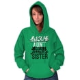 thumbnail image 4 of Best Awesome Crazy Sister Cute Funny Hoodie Sweatshirt Women Brisco Brands S, 4 of 6