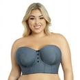 thumbnail image 2 of PARFAIT Women's Dolly Longline Strapless Bustier - Dark Blue Denim - M, 2 of 4