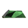thumbnail image 2 of Ahgly Company Indoor Rectangle Oriental Emerald Green Modern Area Rugs, 2' x 3', 2 of 4