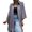 Grey XXL, variant on Fall Spring Women Coat Irregular Hem Loose Open Stitch Solid Color Dolman Sleeve Poncho Turn-down Collar Cardigan Dating Commuting Cape Jacket