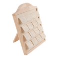thumbnail image 2 of FVDPWYE Earring Display Stand Compact Gift for Retail Displays Desktop Jewelry Store Wood, 2 of 9