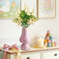 thumbnail image 5 of Easter Decorations Artificial colorful butterflieswith green leaves - Spring Floral Picks Decor Stems with Leaves for Home Table Centerpiece Vase Arrangement, 5 of 6