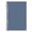 Steel Blue, variant on Haosy Orange Yellow Polka Dot Notebooks 1-subject Journal 60 Sheets A5 College Ruled Paper Detachable Ring 8.3"x5.7"