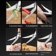 thumbnail image 4 of Cateissary Cuchillo de corte multifunción para cocina, seguro y ahorrador de mano de obra, para preparaciones sin esfuerzo, único Cocina y Comedor Mango de madera, 4 of 6