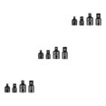 thumbnail image 2 of Riwesomey Adaptador de enchufe de trinquete 1/4 3/8 1/2, reductor, herramientas de enchufe CRV, reparación de bicicletas Type1 NO1, 2 of 6