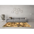thumbnail image 3 of Ahgly Company Indoor Rectangle Checkered Brown Modern Area Rugs, 8' x 10', 3 of 4