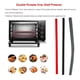 thumbnail image 3 of Toystoory Protector de estante para horno, tiras de aislamiento térmico ligeras de silicona, protectores de alta temperatura para el hogar, accesorios de Cocina y Comedor Rojo Toystoory HA061027-02, 3 of 6