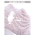 thumbnail image 6 of Deago 3 Pairs Extra Wide Diabetic Socks for Men Women Non-Binding Over the Calf Knee High Sock Neuropathy Hospital Swollen Socks with Cushioned Sole (White), 6 of 9