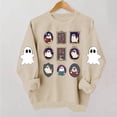 thumbnail image 3 of Tbopshirt Wonmen Halloween Graphic Sweatshirt Crewneck Sweatshirt Cute Printed Long Sleeve Pullover Tops, 3 of 6