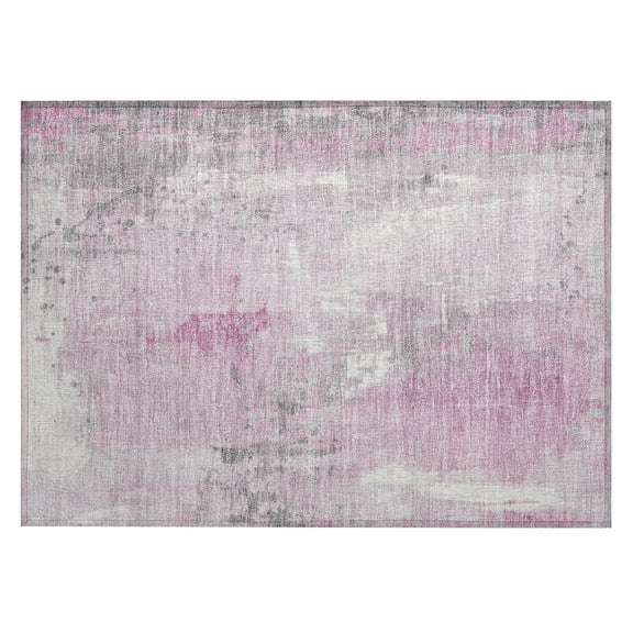 Dalyn Rugs Machine Washable Indoor/Outdoor Chantille Pink 1'8" x 2'6" Rug