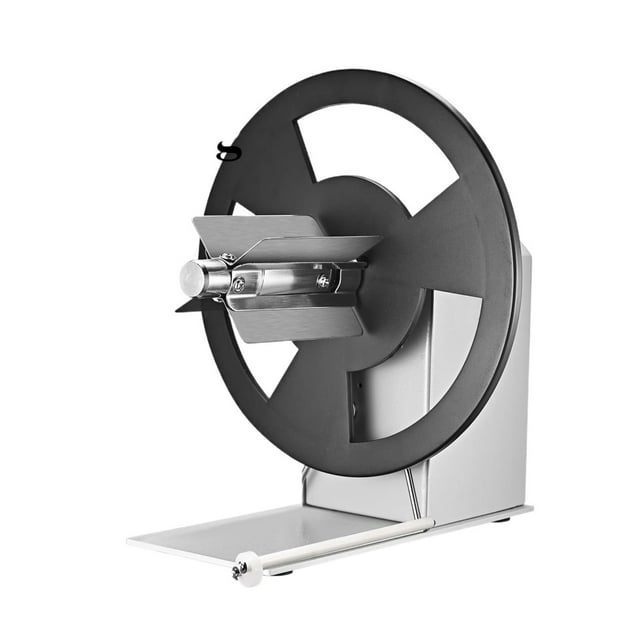 Automatic Label Rewinder Machine, Electric Speed Adjustable 1-8in/s Synchronize With Various Printer Digital Tag Rewinder ,Yarn Tabletop Clamp