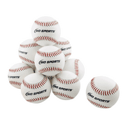 BIO Sports 9 inch Practice Baseballs 12-Pack for 12 Years and Under