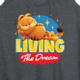 thumbnail image 3 of Garfield  - Living The Dream - Women's Racerback Tank Top, 3 of 5