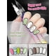 thumbnail image 4 of Fine Tips 3D Nail Art Pens, 12 Colors 0.5MM Nail Polish Pens Nail Point Graffiti Dotting Pen Drawing Painting Liner Brush for Home Salon Quickly DIY N, 4 of 5