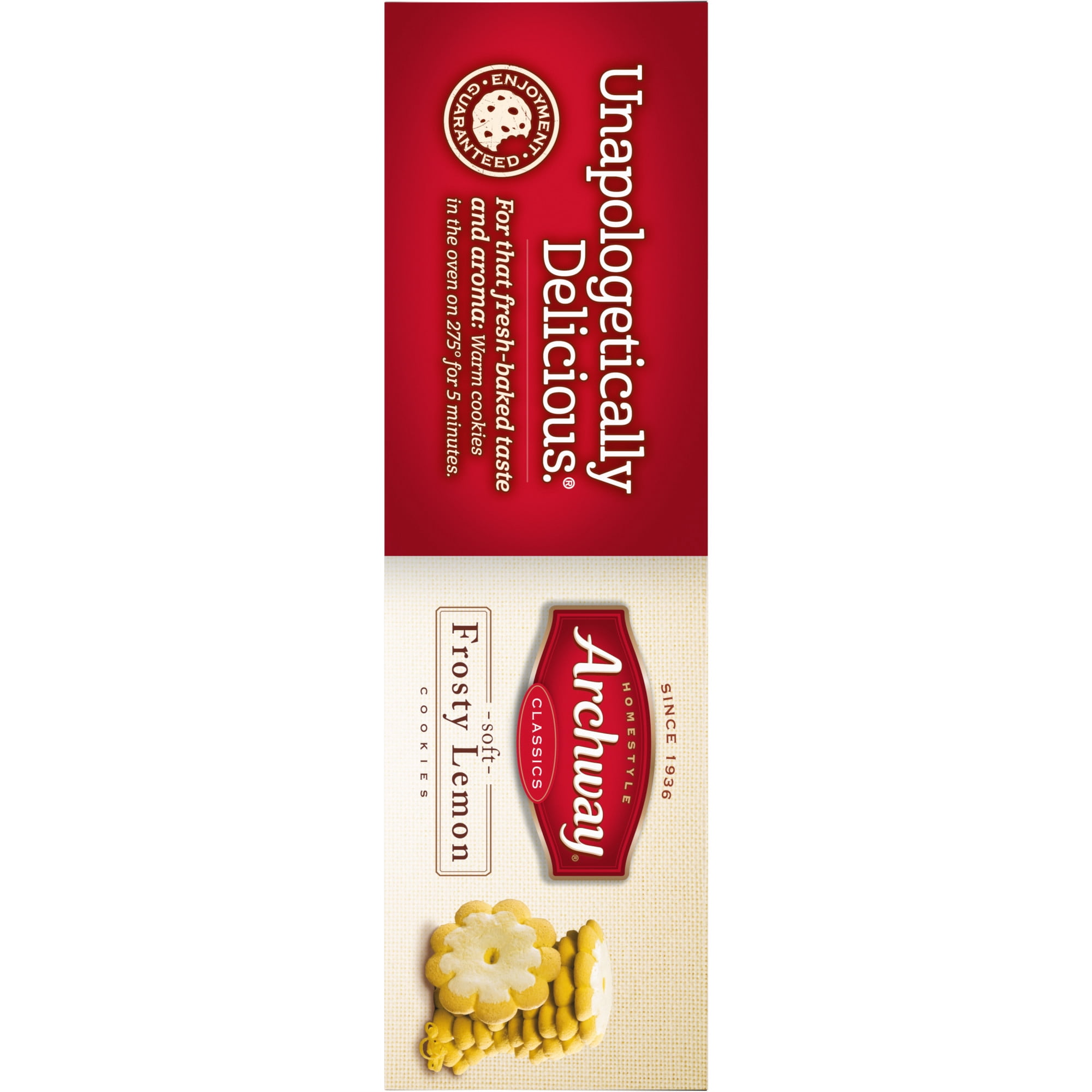 Archway Cookies, Soft Frosty Lemon Cookies, 9.25 oz