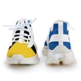 thumbnail image 4 of Saint Lucia Flag Walking Shoes for Men Woman Lightweight Tennis Fashion Elastic Sports Shoes Cushion Basketball Shoes, 4 of 7