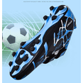 thumbnail image 5 of OnyxTrek Kids Soccer Cleats Boys Girls Firm Ground Soccer Shoes Youth Professional Athletic Outdoor Football Cleats Shoes, 5 of 7