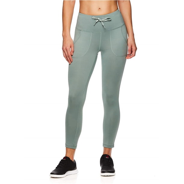 Pantalones Deportivos de Compresión Reebok Momentum Capri Mujer Verde XL
