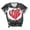 Black, variant on mihongmao Valentine T Shirts for Women Round Neck Print Casual Print Short Sleeved Short Sleeved Round Neck Top/shirt Black 3X