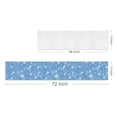 thumbnail image 2 of Christmas Table Runner | Powder | Holiday Dinner Table Decor, 2 of 5