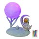 thumbnail image 4 of Astronauta Luna Adornos de luz de noche Lámpara de lectura Atenuación continua para dormitorio Hugtrwg Para estrenar, 4 of 6