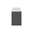 thumbnail image 4 of Modway Bryn 48" Modern Wood/Ceramic Wall-Mount Bathroom Vanity in Gray/White, 4 of 8