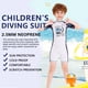 thumbnail image 4 of Traje de buceo traje de buceo secado rápido de una pieza cuello redondo traje de baño anti-medusas tamaño múltiple para snorkeling sandbeach white s Methold OD003687-01, 4 of 7