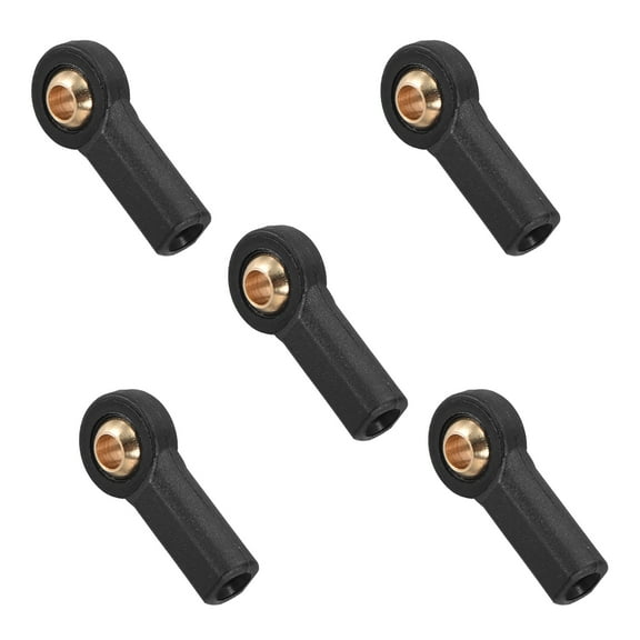 5 PCS M3 3.0xL20mm Lever Steering Linkage Tie Rod End Ball Head End without Screws and Nut for RC Robot