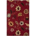 thumbnail image 4 of Country/Floral Rug - Jardin Wool Pile -Red/Multi-Color:Red/Multi,Design:Country/Floral,Shape:Medium Rectangle,Size:5' x 8', 4 of 4