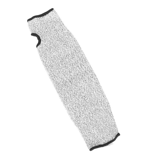 1/2 Pcs Level 5 HPPE Safety Arm Sleeve Cover Cut Resistant Anti-Puncture Work Protection Arm Elbow Wrist Guard Gloves 40/45CM