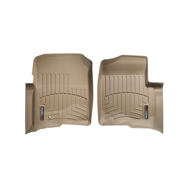 WeatherTech Custom Fit FloorLiners compatible with Mark LT, F-150 - 1st Row (Driver & Passenger), Tan